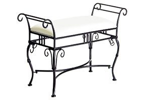 Banquetas de forja
