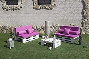Chillout de jardín